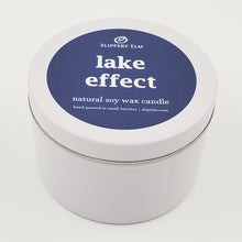 Load image into Gallery viewer, Lake Effect Boardwalk Series 6oz Candle Tin