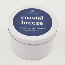 Load image into Gallery viewer, Coastal Breeze Boardwalk Series 6oz Candle Tin