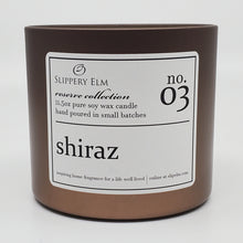 Load image into Gallery viewer, f.03/ Shiraz Reserve Collection 11.5oz Candle Tin