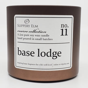 f.11/ Base Lodge Reserve Collection 11.5oz Candle Tin