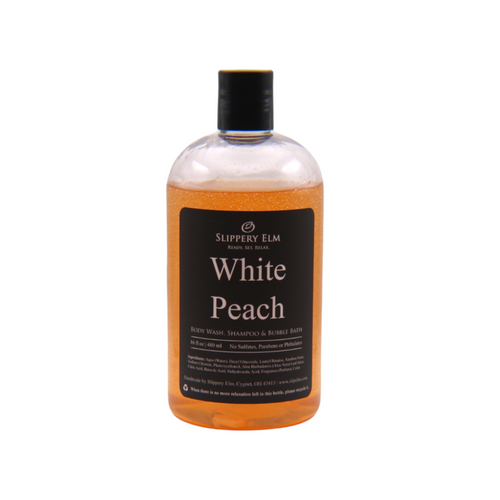 White Peach Bath Gel (16oz)