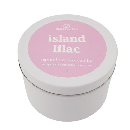 Island Lilac Boardwalk Series 6oz Candle Tin