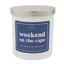 Load image into Gallery viewer, Weekend on the Cape 9oz Boardwalk Series Candle
