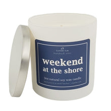 Load image into Gallery viewer, Weekend at the Shore 9oz Boardwalk Series Candle