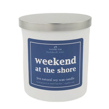 Load image into Gallery viewer, Weekend at the Shore 9oz Boardwalk Series Candle