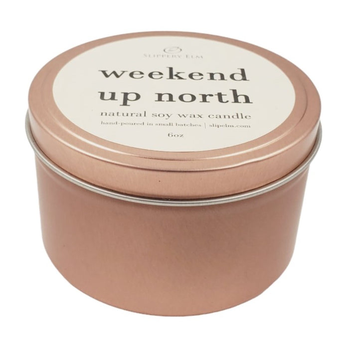 Weekend Up North Boulevard Series 6oz Candle Tin