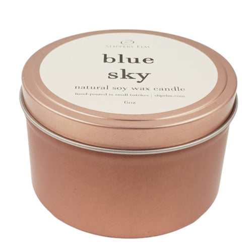 Blue Sky Boulevard Series 6oz Candle Tin