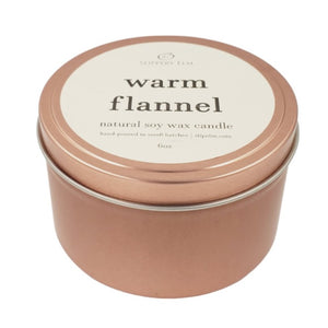 Warm Flannel Boulevard Series 6oz Candle Tin