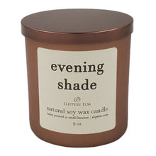 Load image into Gallery viewer, Evening Shade 9oz Boulevard Amaretto Lustre Glass Candle