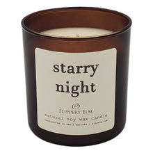 Load image into Gallery viewer, Starry Night 9oz Boulevard Classic Amber Glass Candle