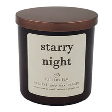 Load image into Gallery viewer, Starry Night 9oz Boulevard Classic Amber Glass Candle