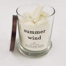 Load image into Gallery viewer, Summer Wind Soy Wax Melt Brittle