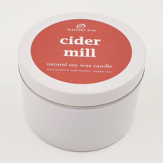 Cider Mill Simplicity Series Candle Tin