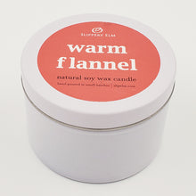 Load image into Gallery viewer, Warm Flannel Simplicity Series Candle Tin