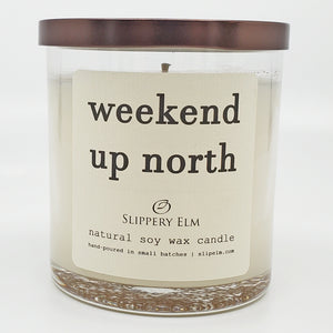 Weekend Up North 9oz Glass Candle