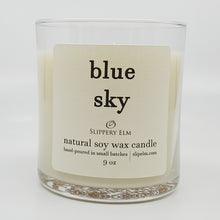 Load image into Gallery viewer, Blue Sky 9oz Glass Candle