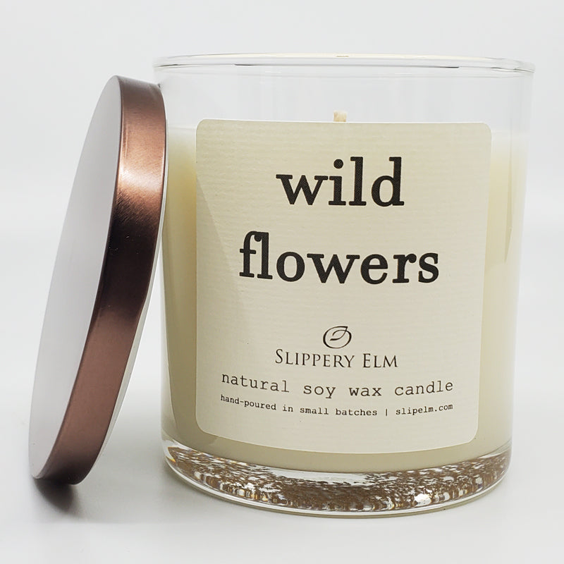 Wild Flowers Scented Soy Candle (9 oz.)