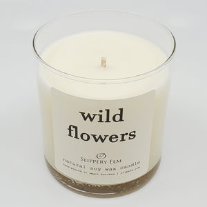 Wild Flowers Scented Soy Candle (9 oz.)