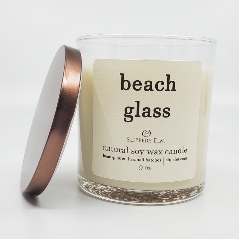 Beach Glass 9oz Glass Candle