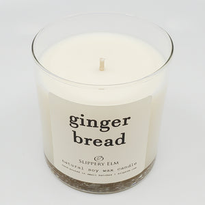 Ginger Bread 9oz Glass Candle