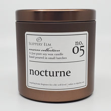 Load image into Gallery viewer, f.05/ Nocturne Reserve Collection 11.5oz Candle Tin