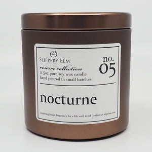 f.05/ Nocturne Reserve Collection 11.5oz Candle Tin