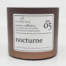 Load image into Gallery viewer, f.05/ Nocturne Reserve Collection 11.5oz Candle Tin