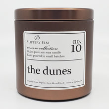 Load image into Gallery viewer, f.10/ The Dunes Reserve Collection 11.5oz Candle Tin