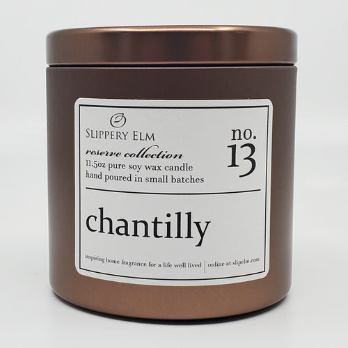 f.13/ Chantilly Reserve Collection 11.5oz Candle Tin