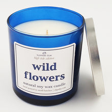 Load image into Gallery viewer, Wild Flowers 9oz High Tide Series Candle