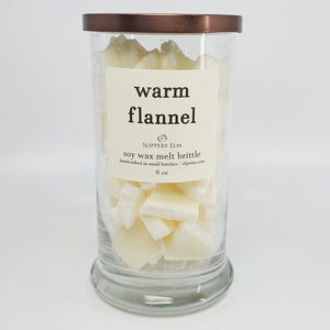 Warm Flannel Soy Wax Melt Brittle