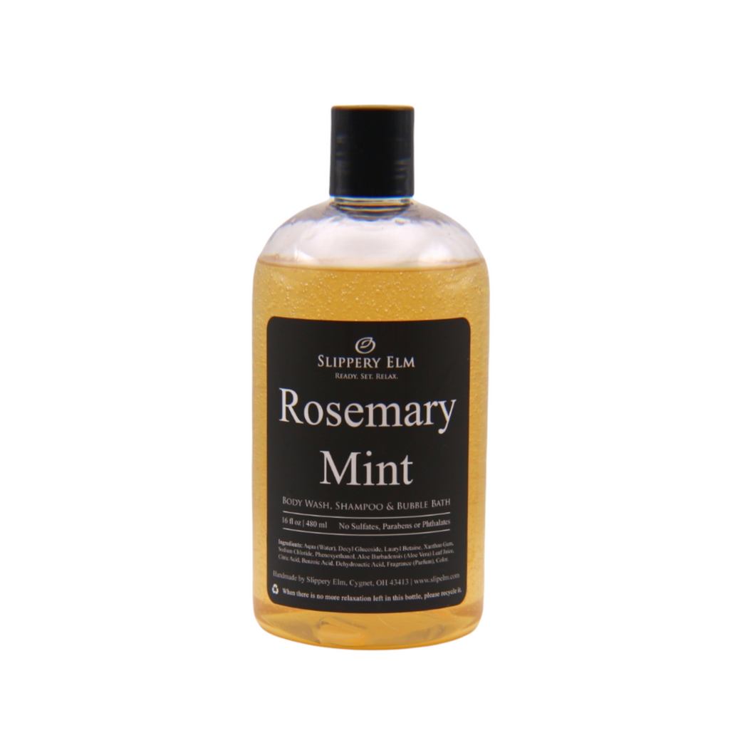 Rosemary Mint Bath Gel (16oz)